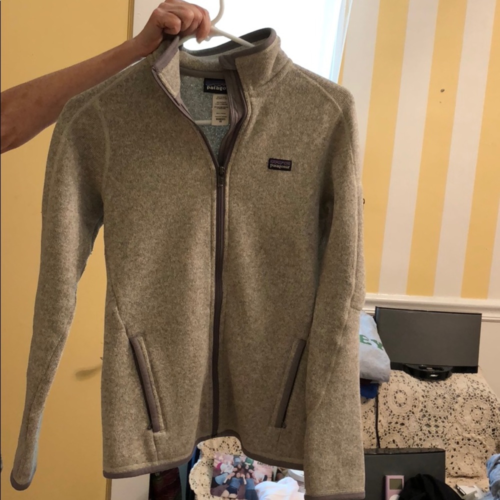 Patagonia zip up sweater